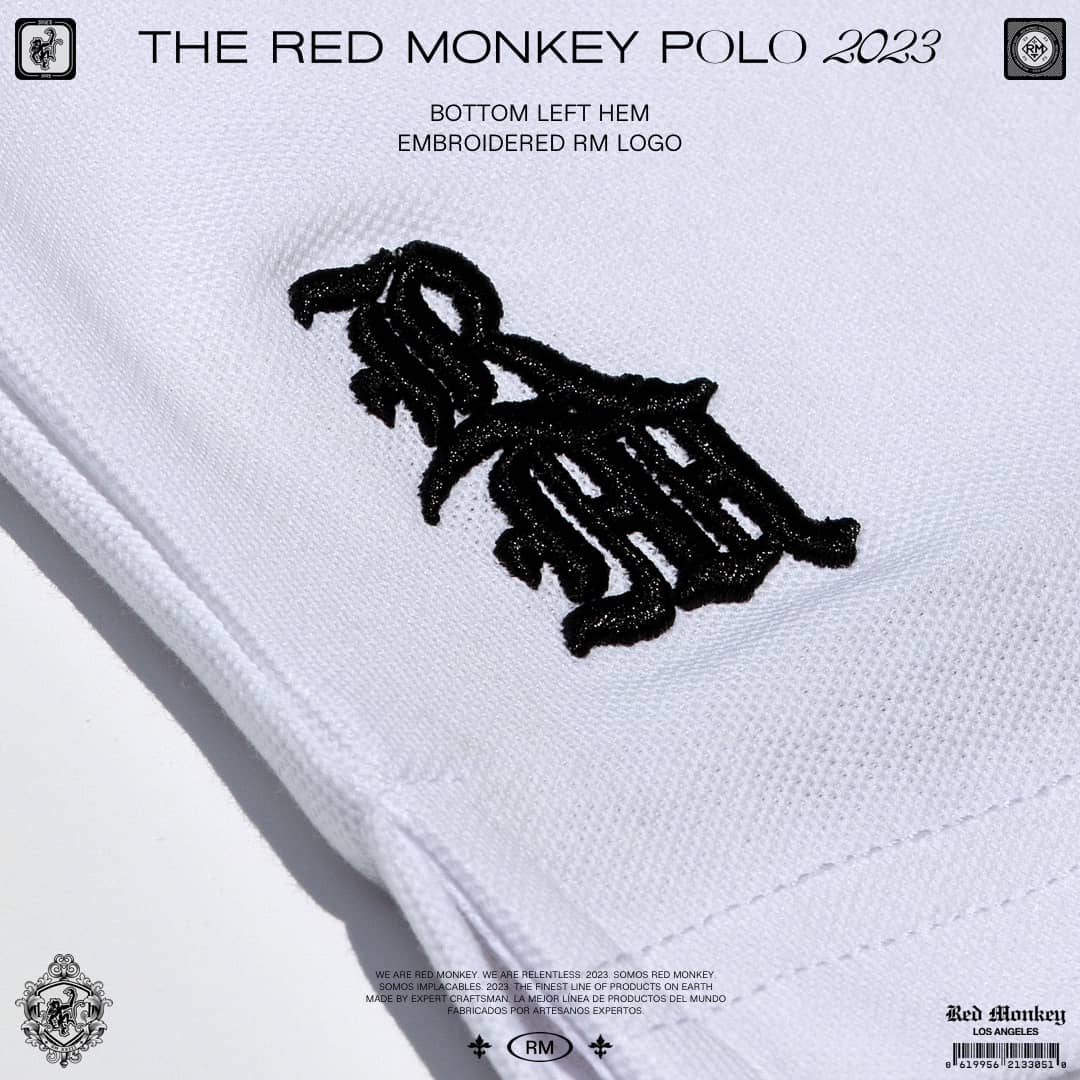 Red Monkey Polo 2023 White