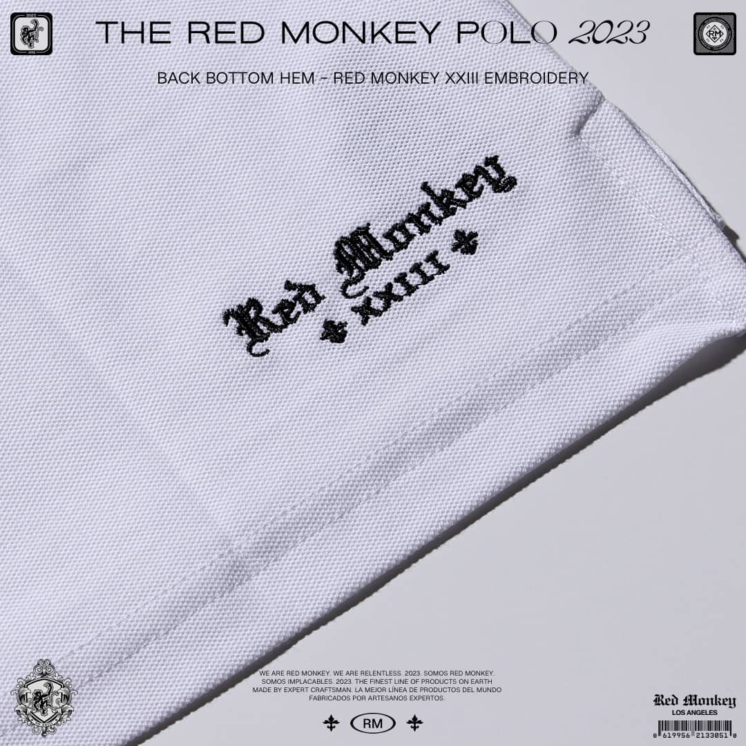 Red Monkey Polo 2023 White