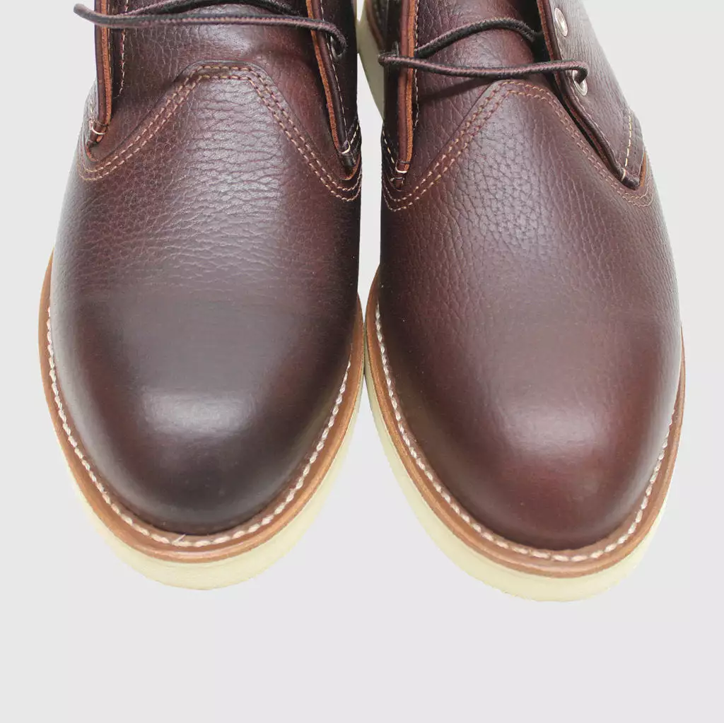 Red Wing men's boots - chukka style, casual lace-up ankle boots made of full-grain leather in size UK 9.