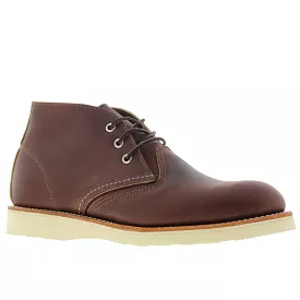 Red Wing Men's Boots - Classic Chukka 3141 | Lace-Up Outdoor Leather | UK 8.5