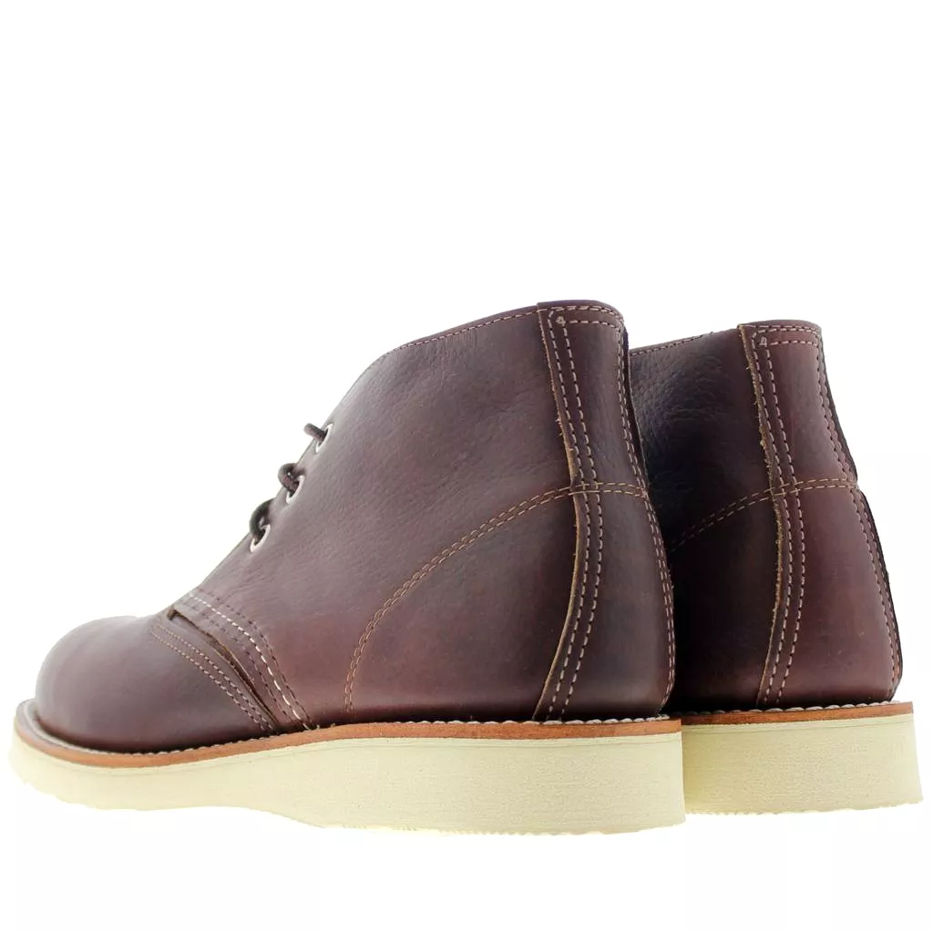 Red Wing Men's Boots - Classic Chukka 3141 | Lace-Up Outdoor Leather | UK 8.5