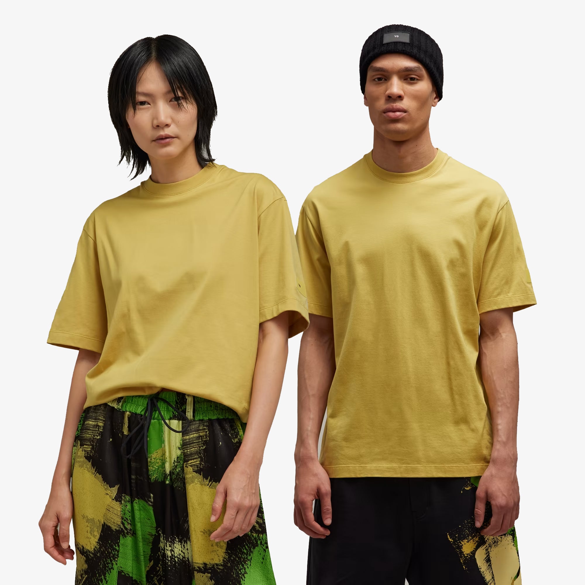 Relaxing Short Sleeve T-Shirt in Blanch Yellow - Available Now