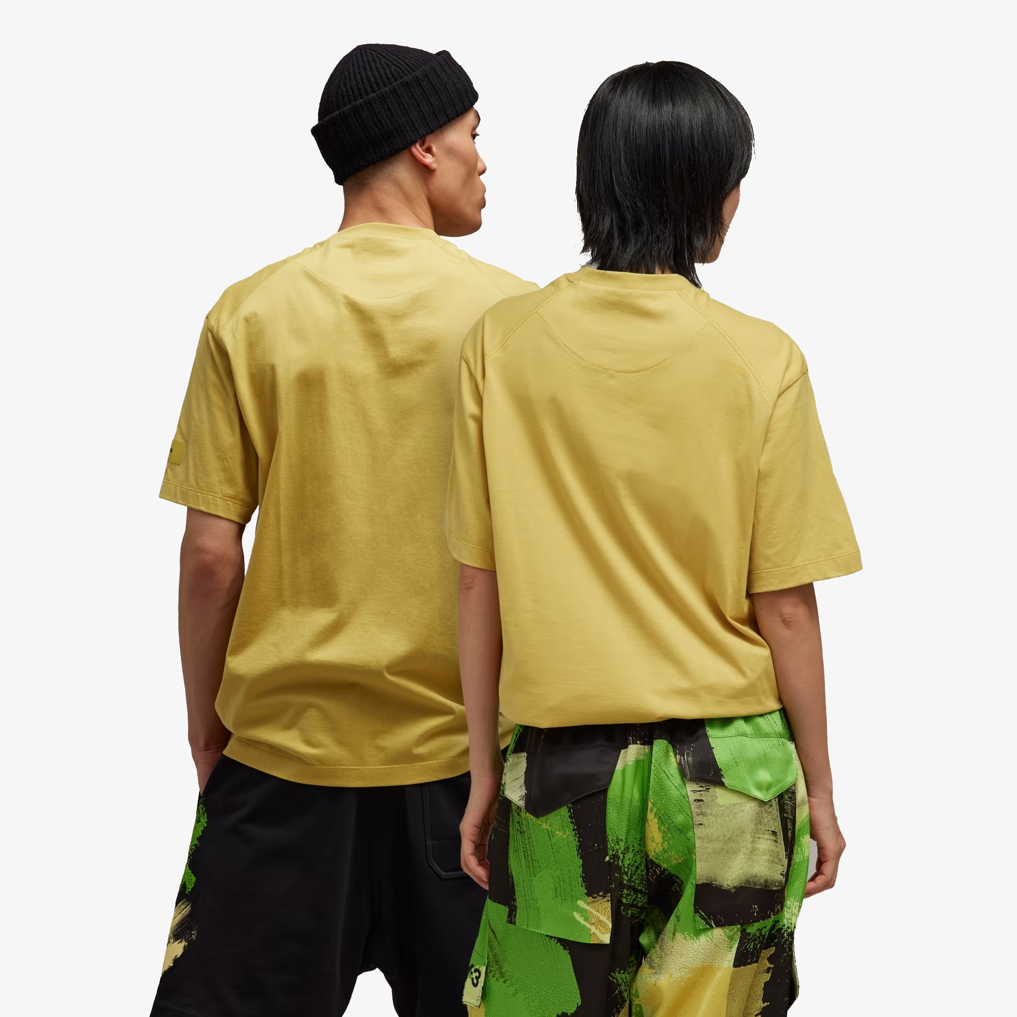 Relaxing Short Sleeve T-Shirt in Blanch Yellow - Available Now