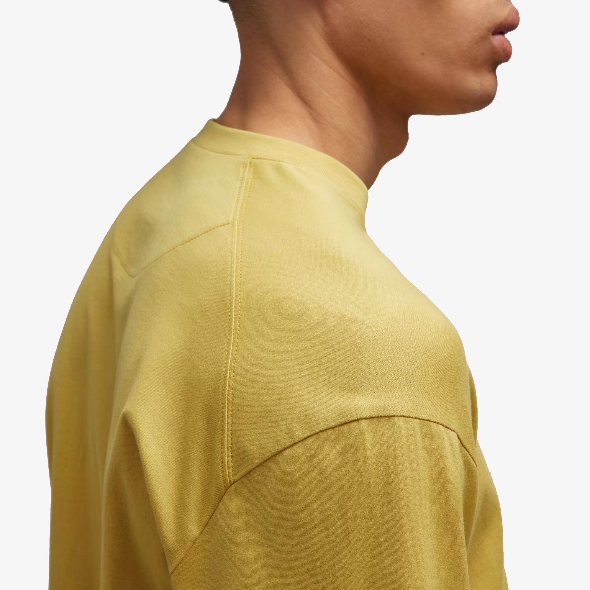 Relaxing Short Sleeve T-Shirt in Blanch Yellow - Available Now