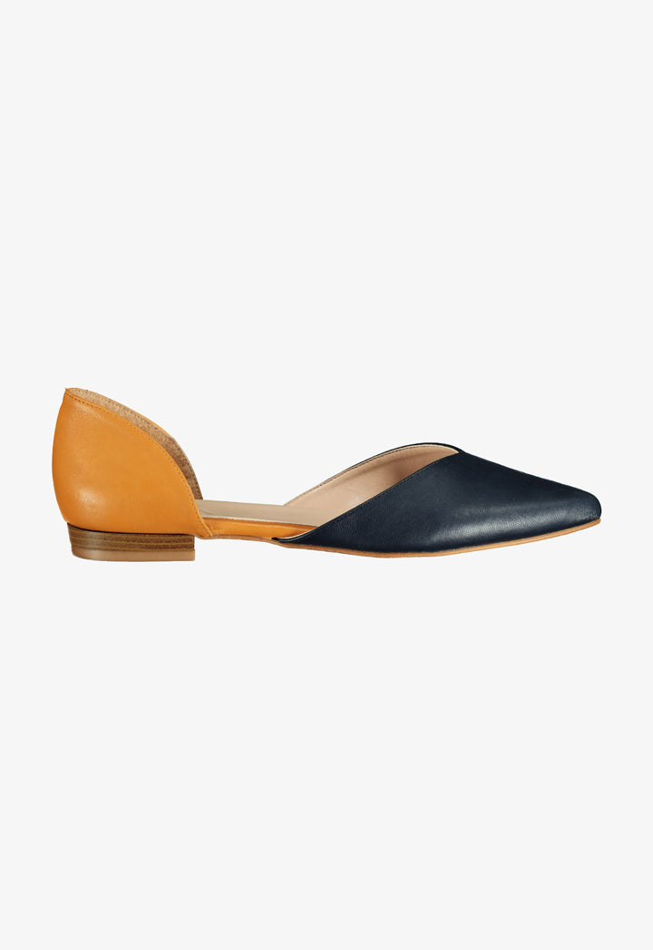 Results: Stylish Open-Toed Flats with Pointed Design