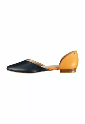 Results: Stylish Open-Toed Flats with Pointed Design