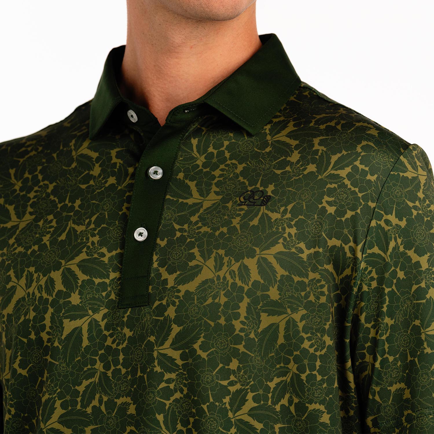 Retro Vines Polo Shirt