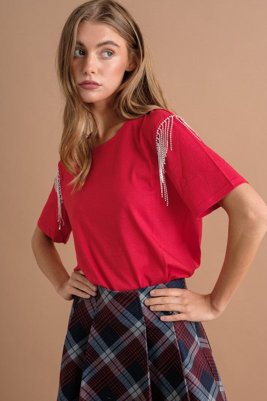 Rhinestone Cowgirl Fringe Shirt - Online Exclusive