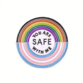 Safe Enamel Pin (E006)