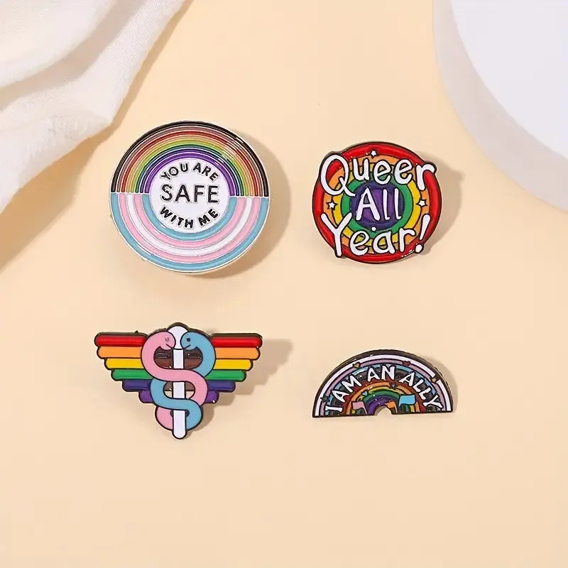 Safe Enamel Pin (E006)