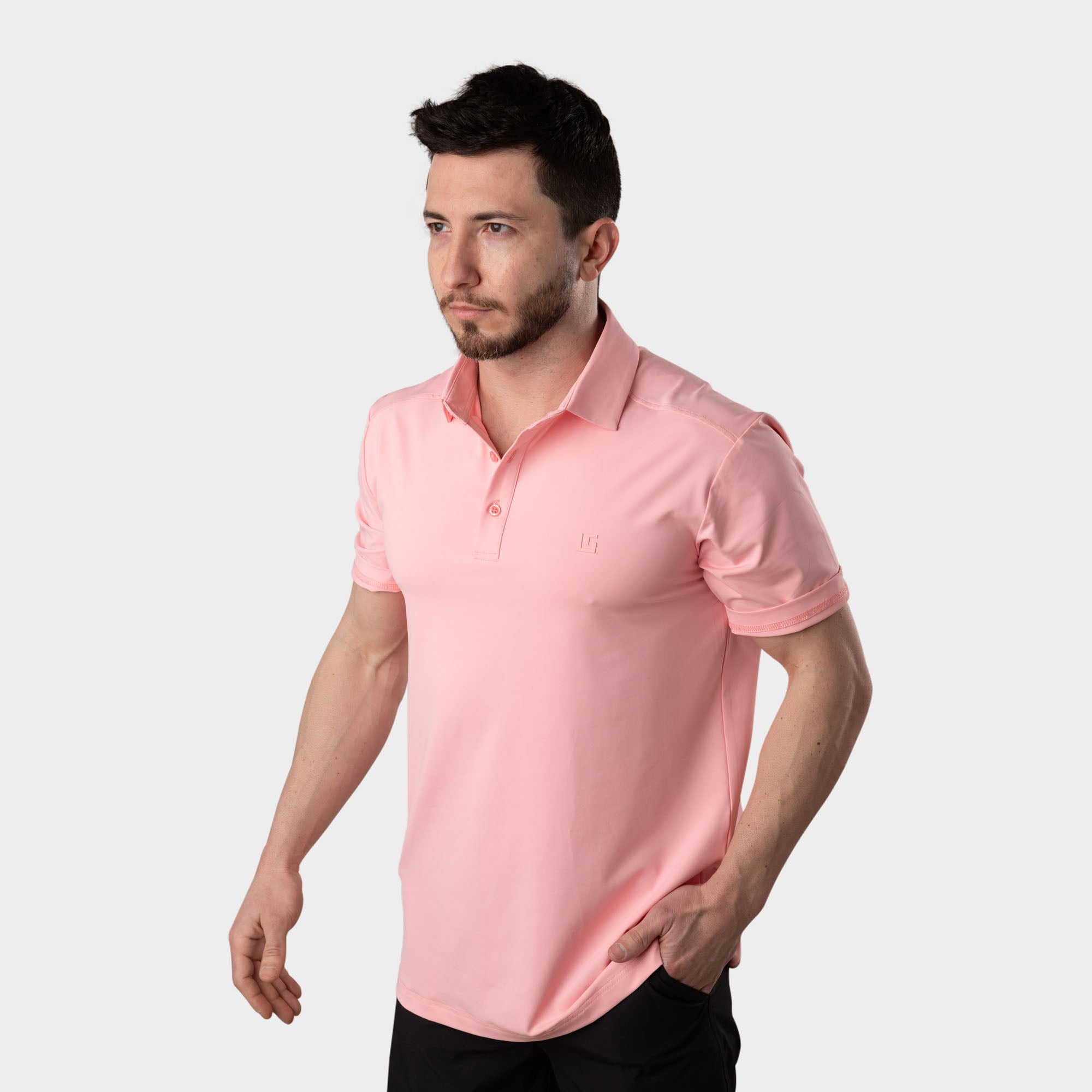 Salmon Polo Shirt