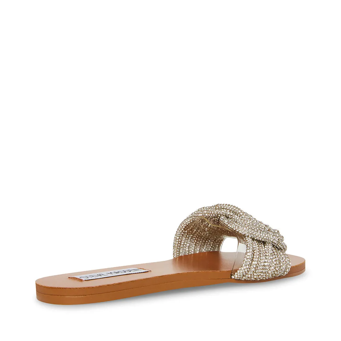 Sandal with Rhinestone Embellishments