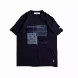 Sashiko Patch Navy Tee - Shop Now