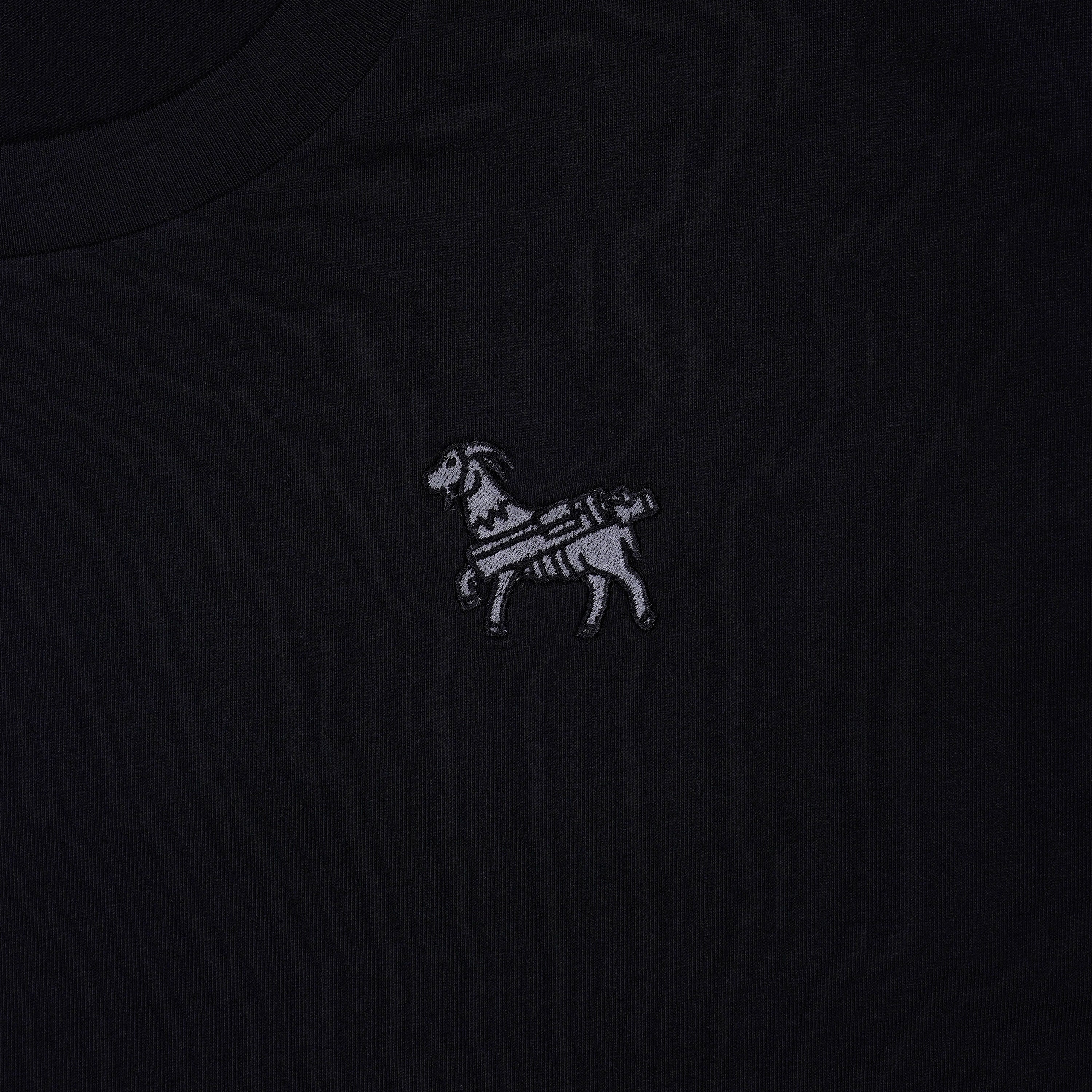 Seamus Goat T-Shirt - Black