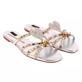 Shakira Flats - Coin Silver - Google SEO Result: Affordable Silver Flats by Shakira - Shop Now!