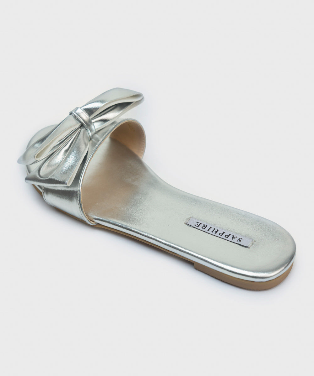 Silver flats for women