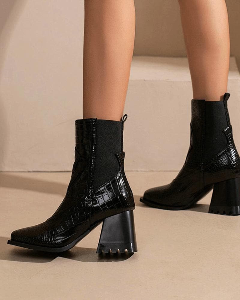 Slip On Ankle Boots