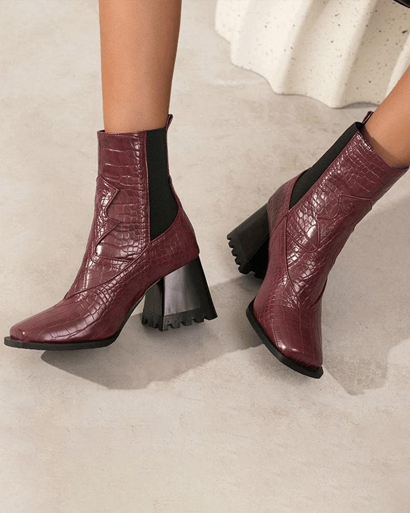 Slip On Ankle Boots