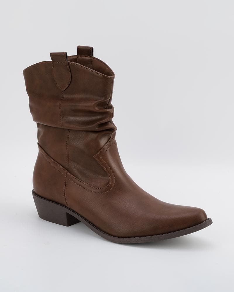 Solid Color Zipper Ankle Boots - Daily Wear