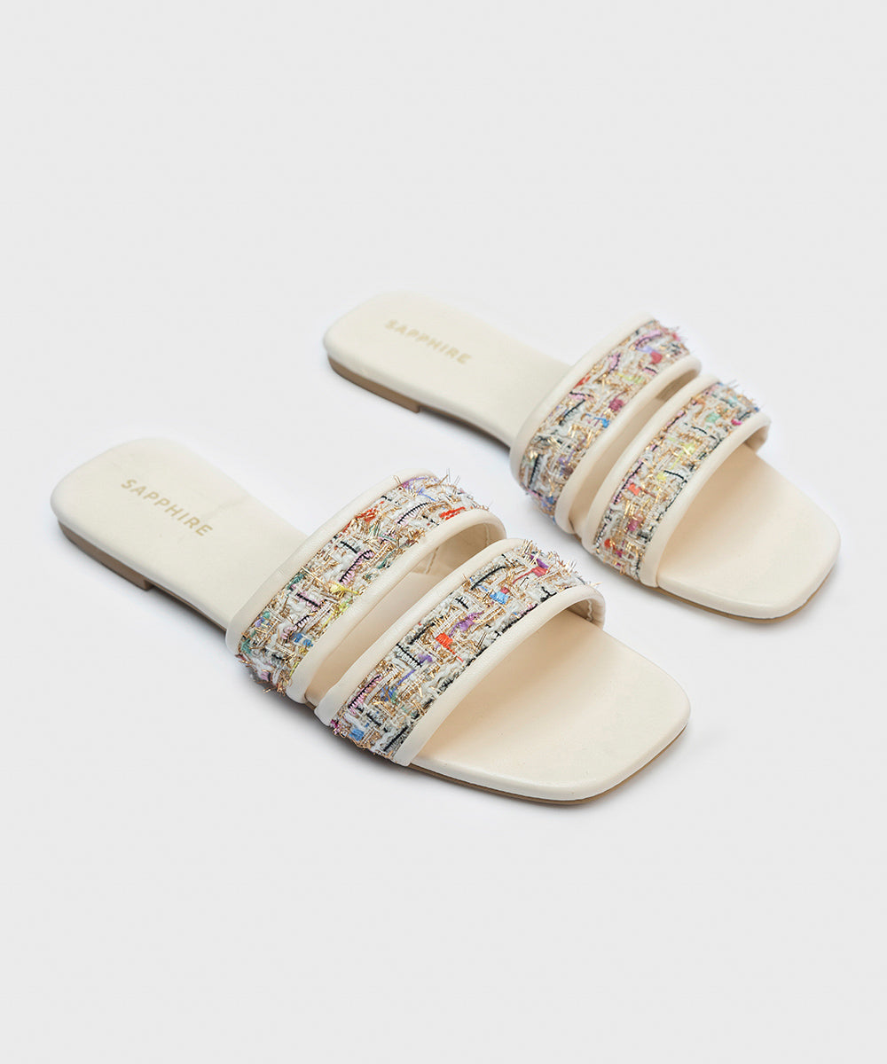 Square-toe Flat Shoes