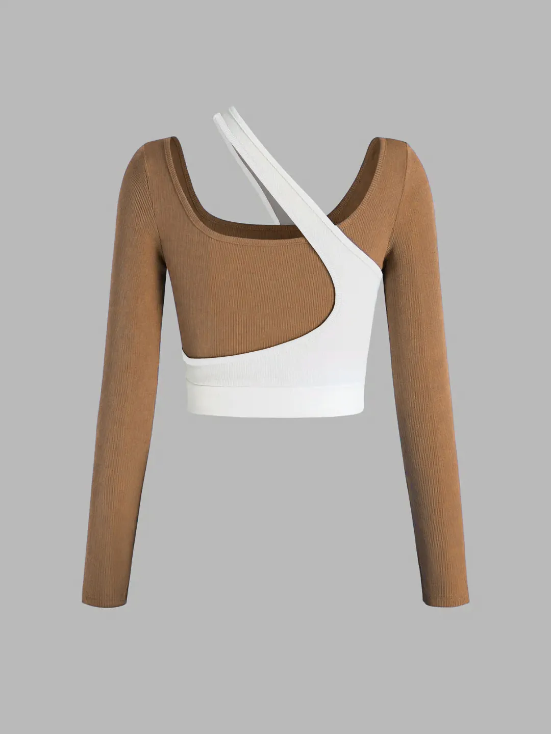 Stretchable Dual-Ribbed Top