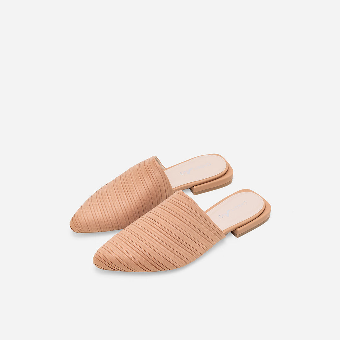 Stylish Pleated Flats - Shop Now