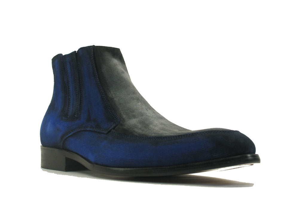 Suede Chelsea Boots - Two Tone