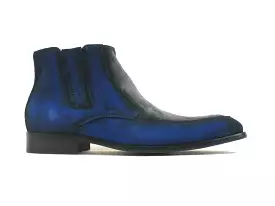 Suede Chelsea Boots - Two Tone