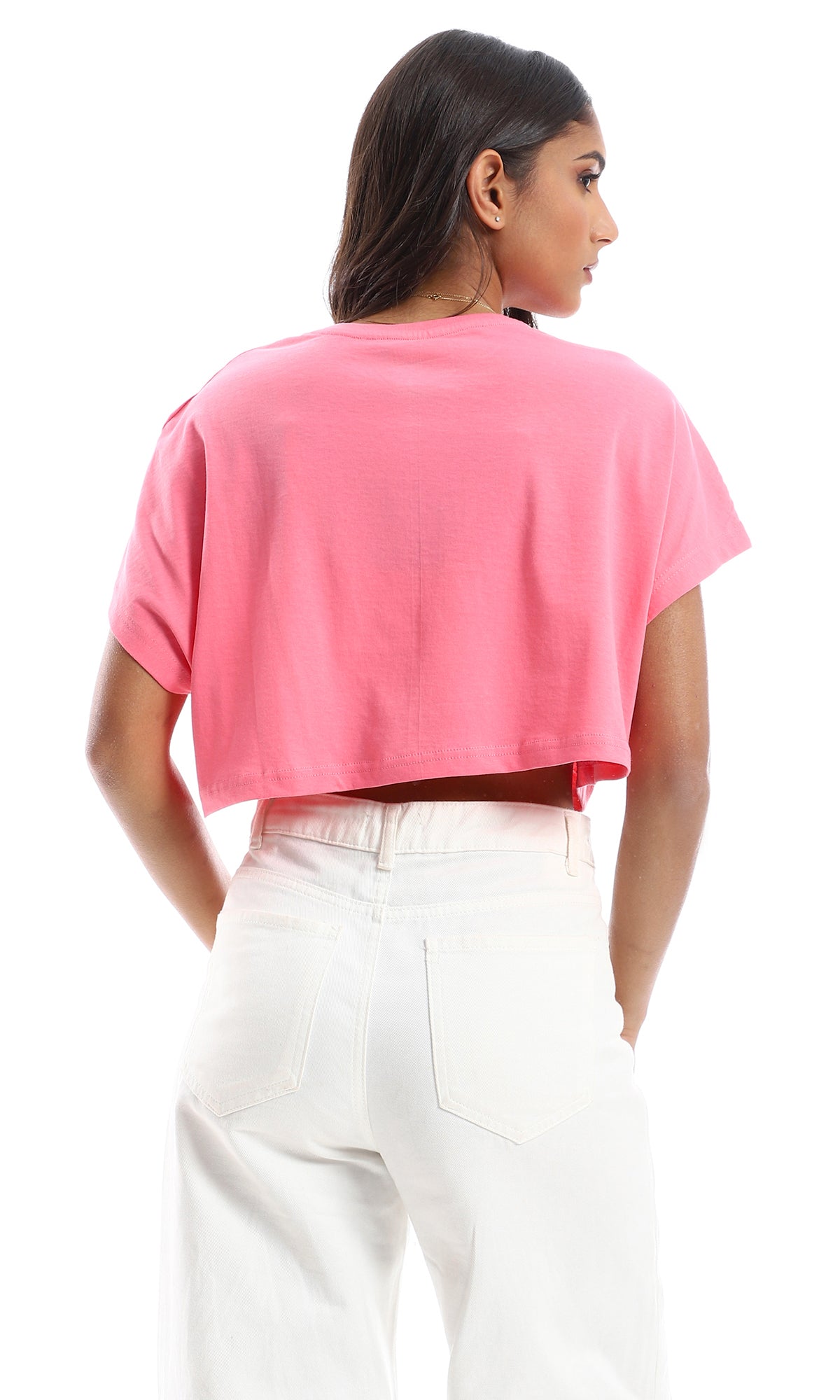 Summer Tee - Cotton Candy Pink | Loose Fit | Cropped | 97445