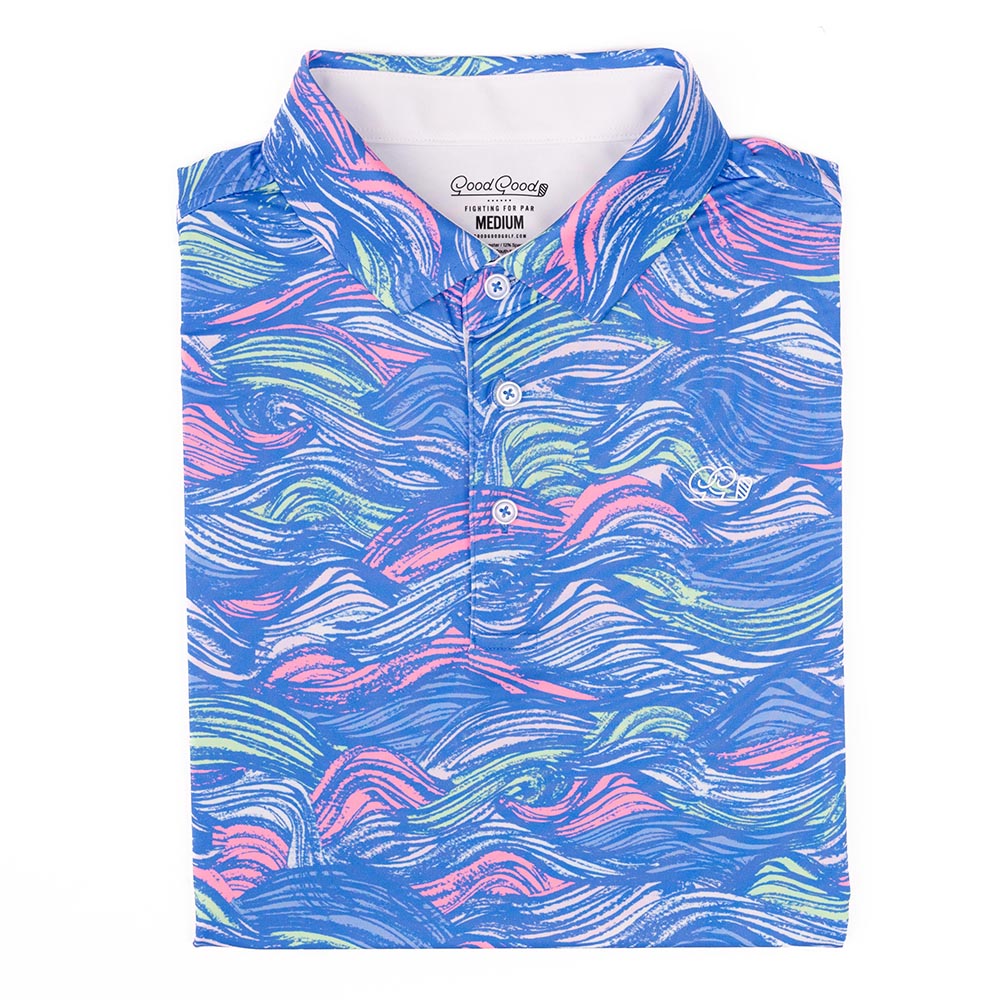 Surf-Inspired Polo Shirt