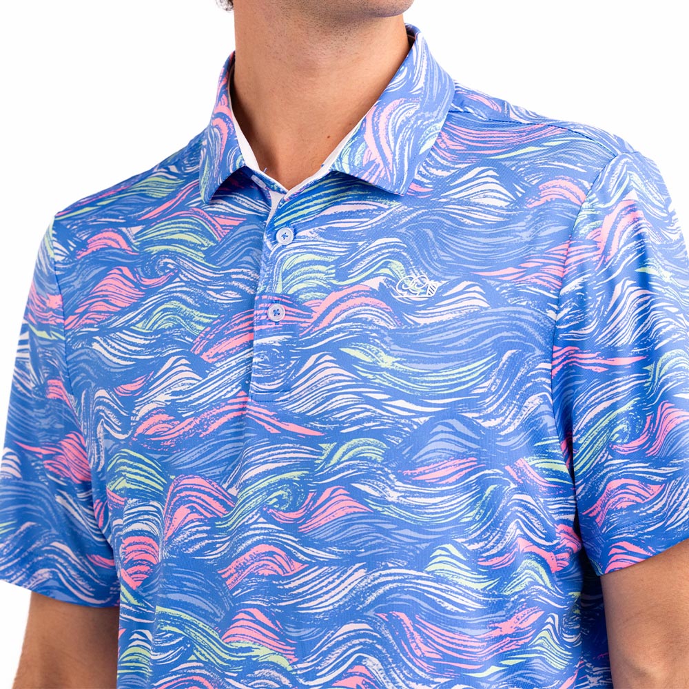 Surf-Inspired Polo Shirt