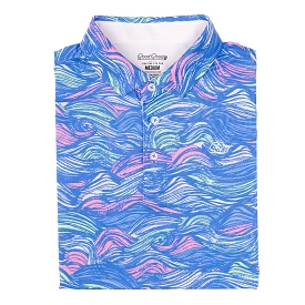 Surf-Inspired Polo Shirt