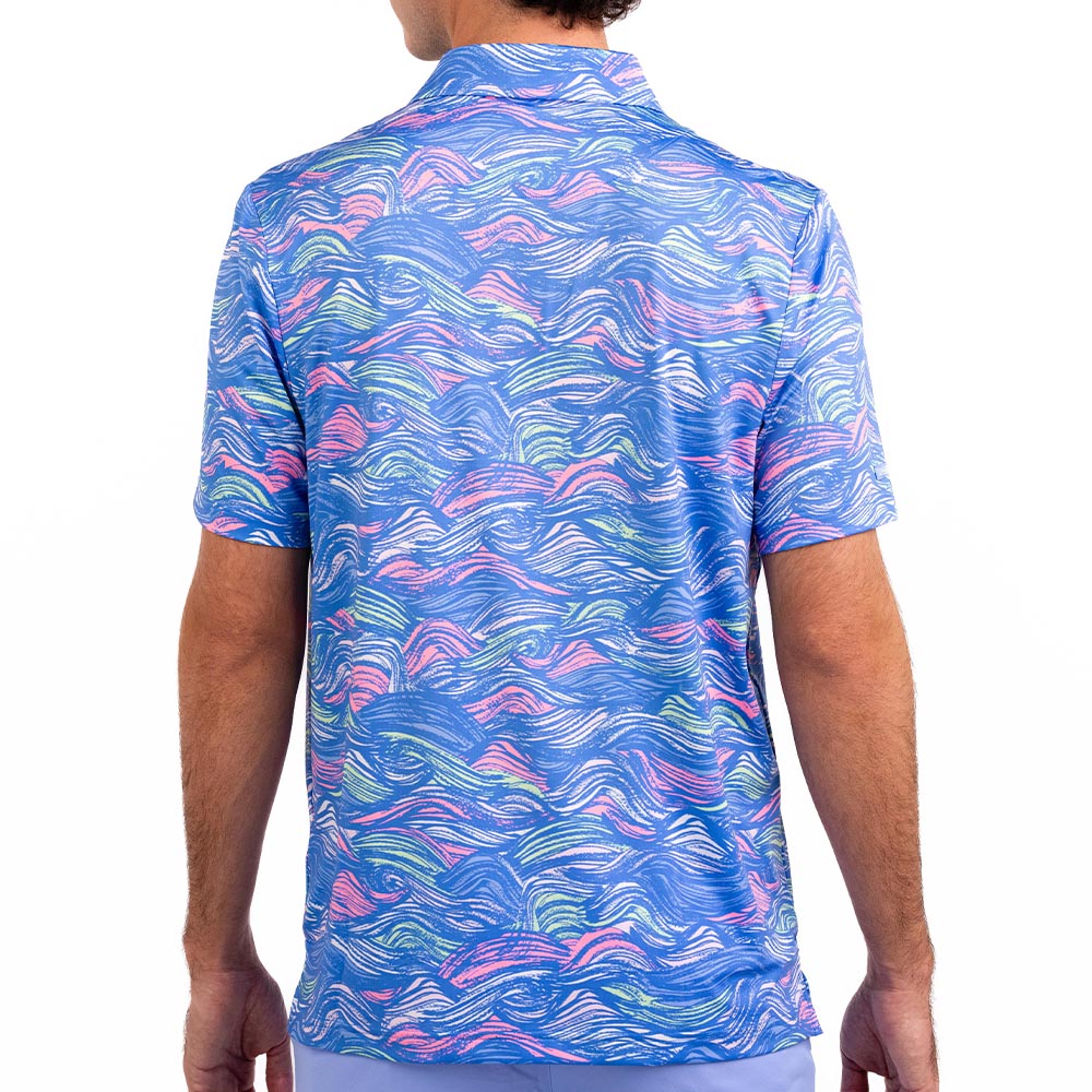 Surf-Inspired Polo Shirt