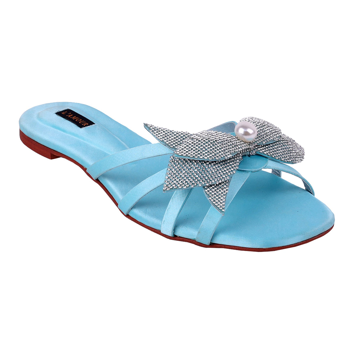 Teena - Light Blue Ballet Flats