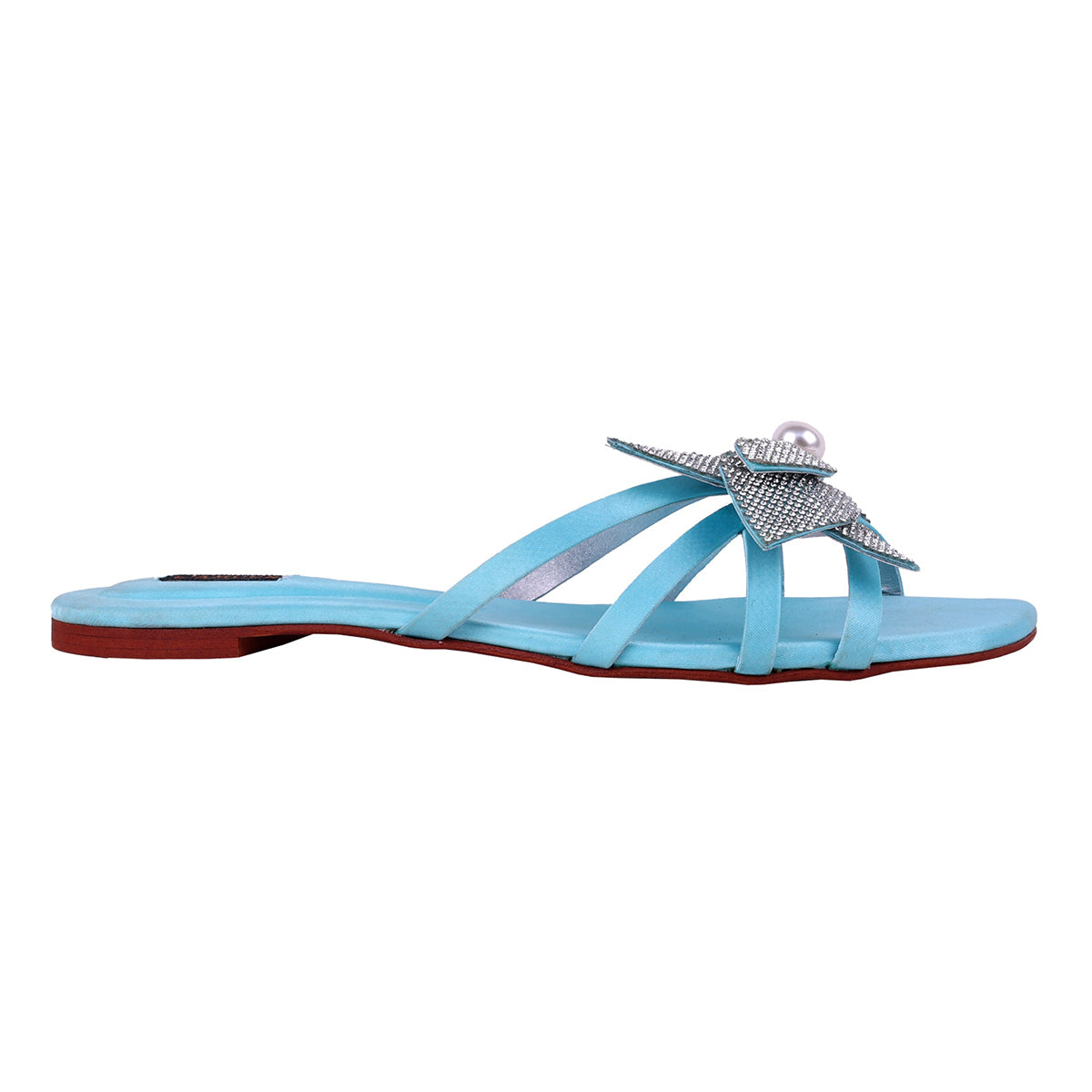 Teena - Light Blue Ballet Flats