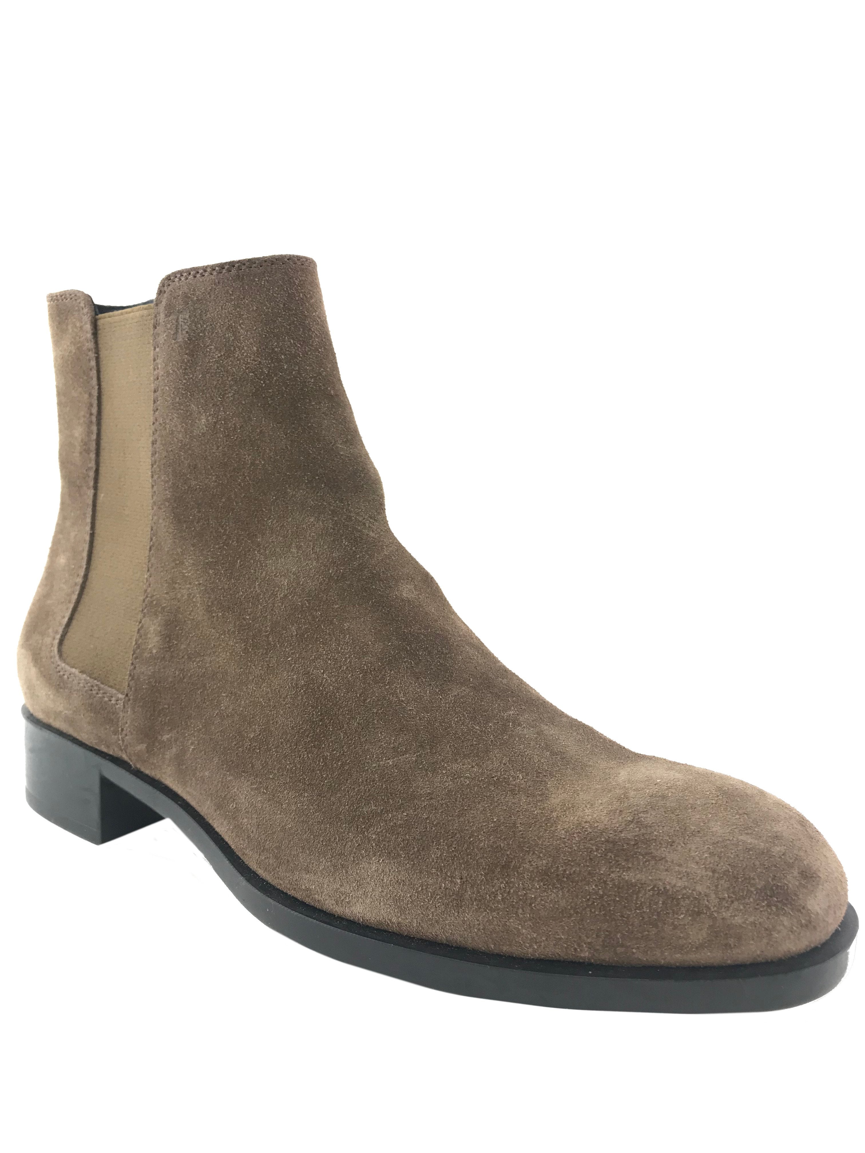 Tod's Size 7.5 Suede Ankle Boots