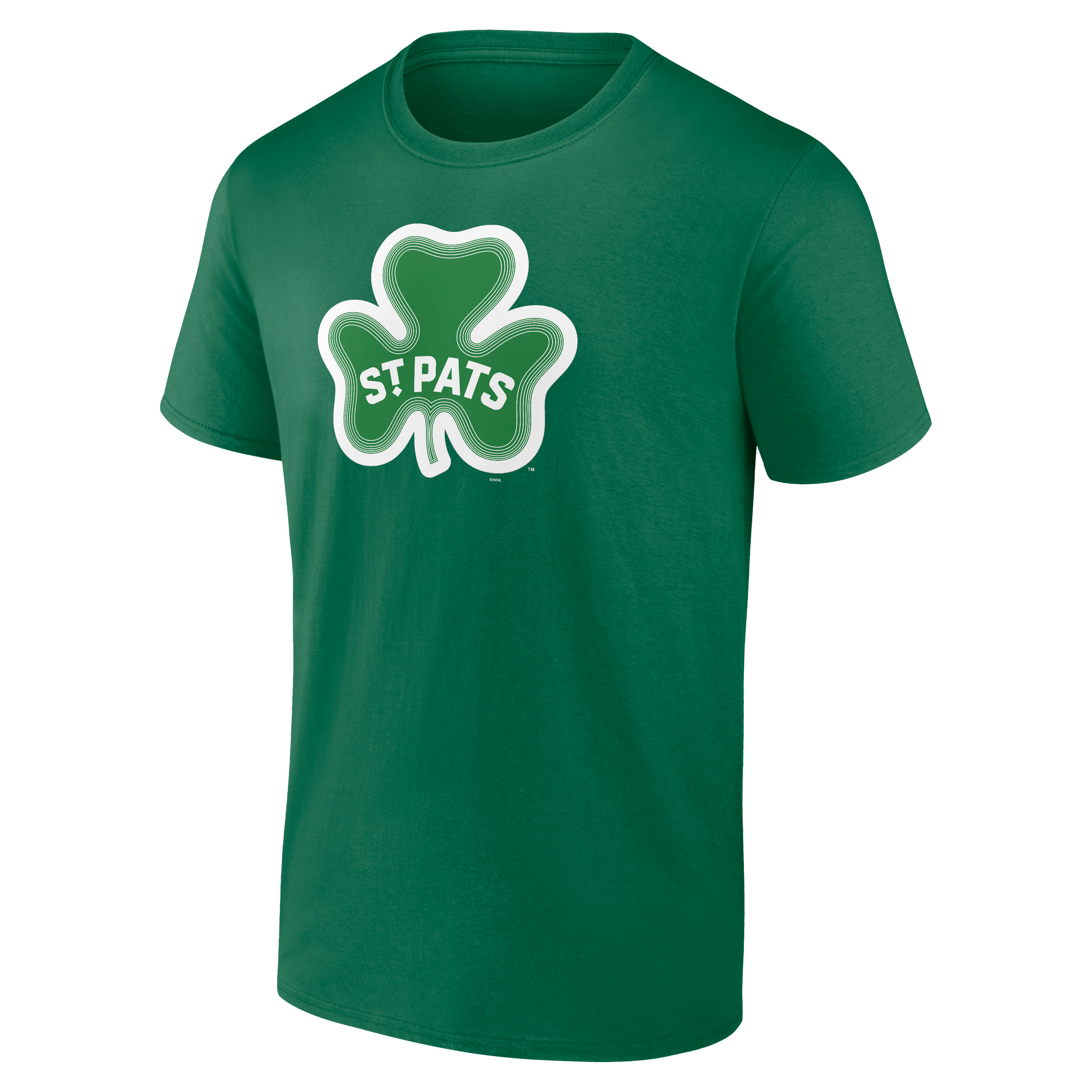 Toronto Maple Leafs 2024 St. Patrick's Day Logo T-Shirt for Men