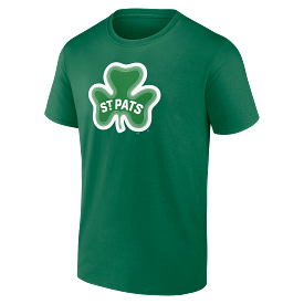 Toronto Maple Leafs 2024 St. Patrick's Day Logo T-Shirt for Men