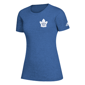 Toronto Maple Leafs Women's Small Logo Tee, Adidas Core Collection