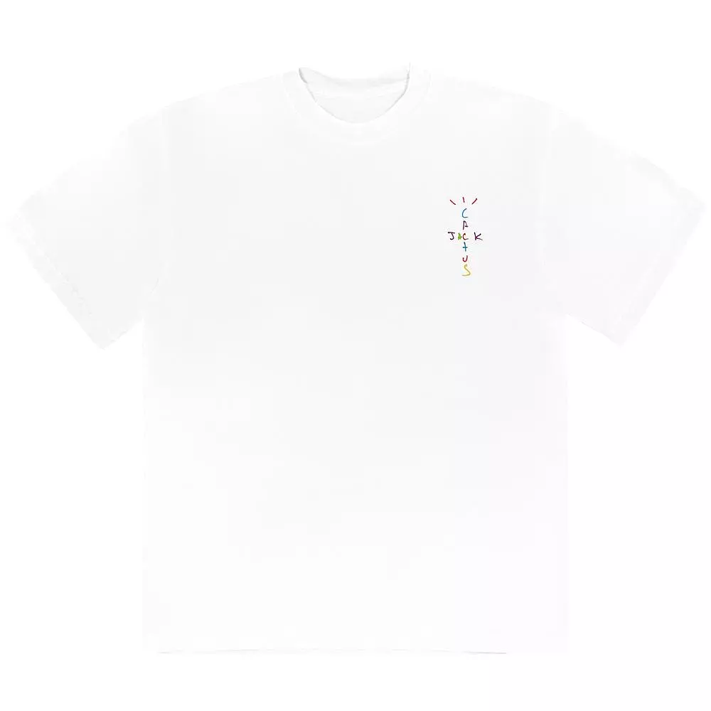 Travis Scott McDonald's Cj Smile T-shirt White