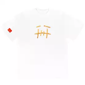 Travis Scott McDonald's Fry T-shirt - White - Buy Now