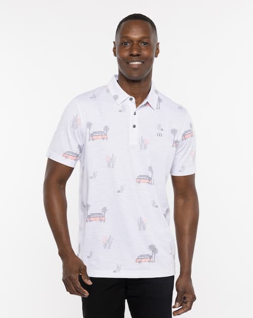 TravisMathew Off-Roading Polo Shirt