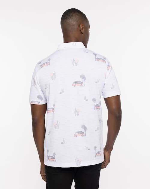 TravisMathew Off-Roading Polo Shirt