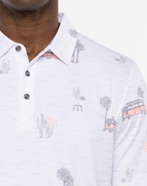 TravisMathew Off-Roading Polo Shirt