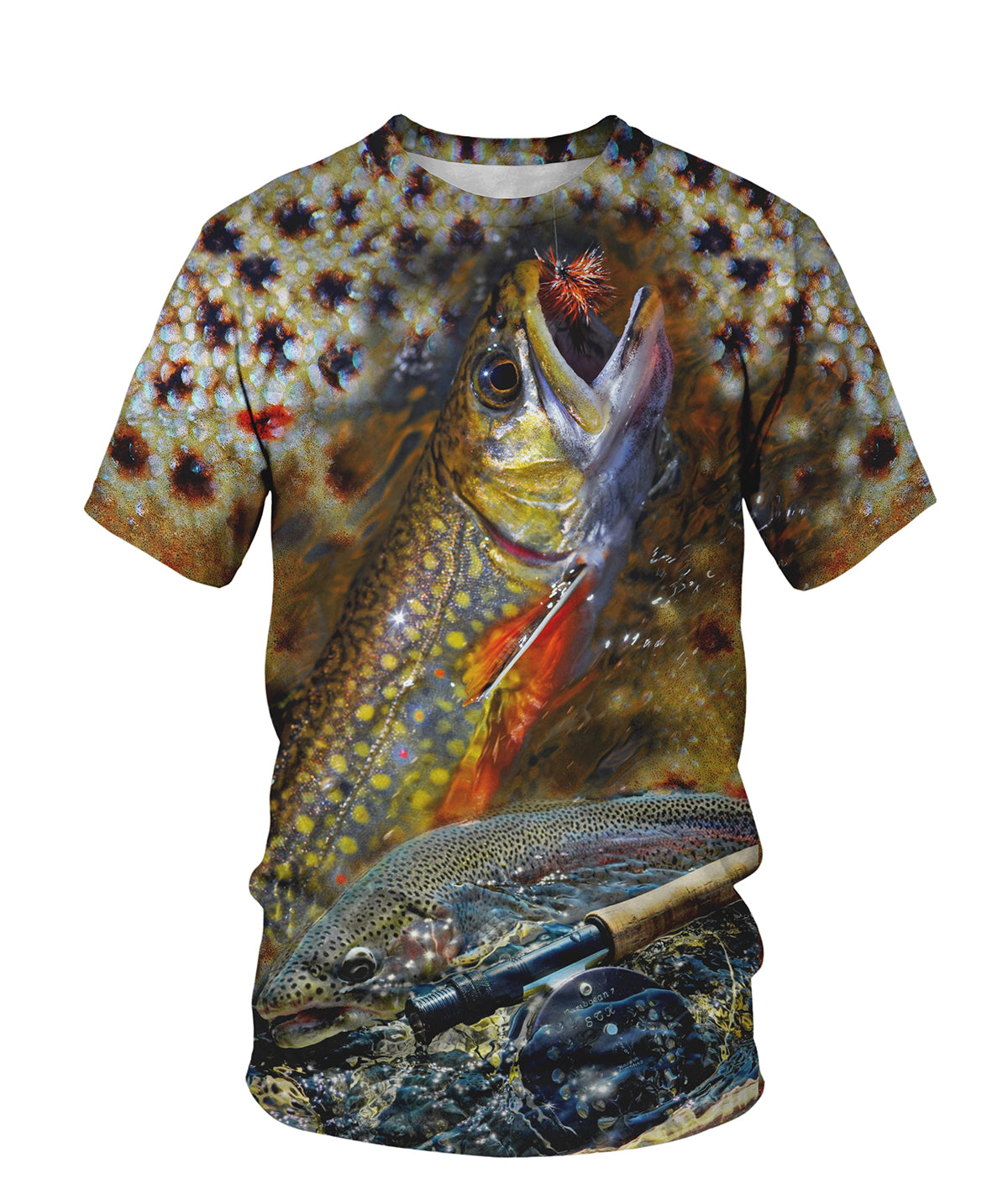 Trout Fishing, Fly Fishing, Fisherman T-Shirt, Trout Passion, Trout Skin