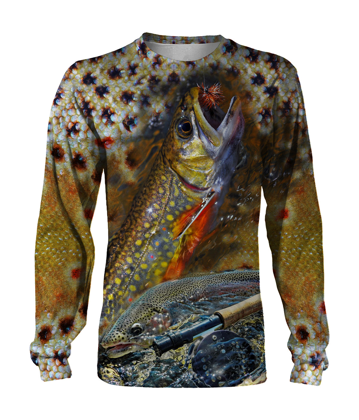 Trout Fishing, Fly Fishing, Fisherman T-Shirt, Trout Passion, Trout Skin