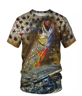 Trout Fishing, Fly Fishing, Fisherman T-Shirt, Trout Passion, Trout Skin