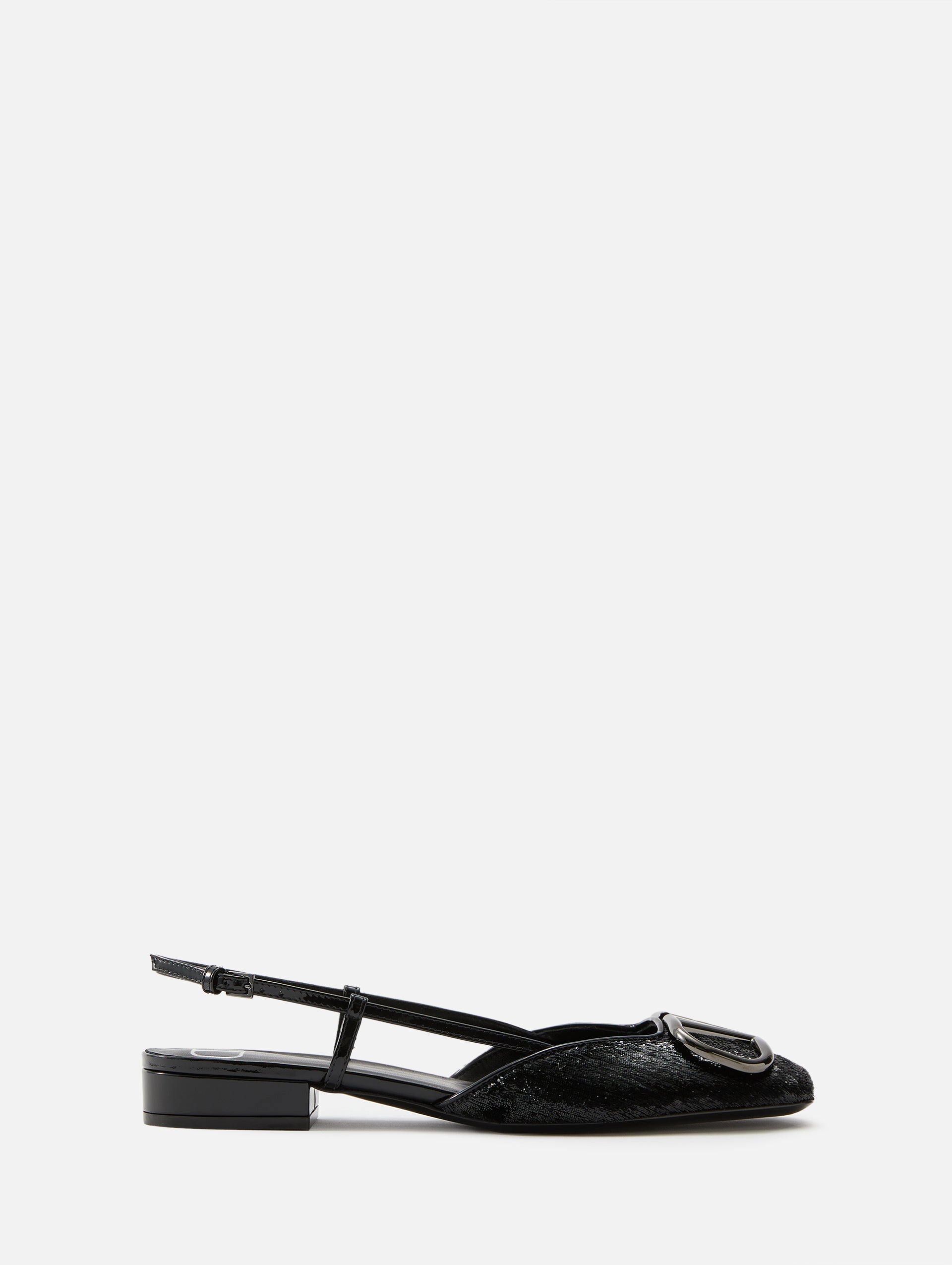 V-Logo Slingback Flat - Google SEO friendly results