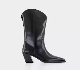 Vagabond Alina Cowboy Boots - Black