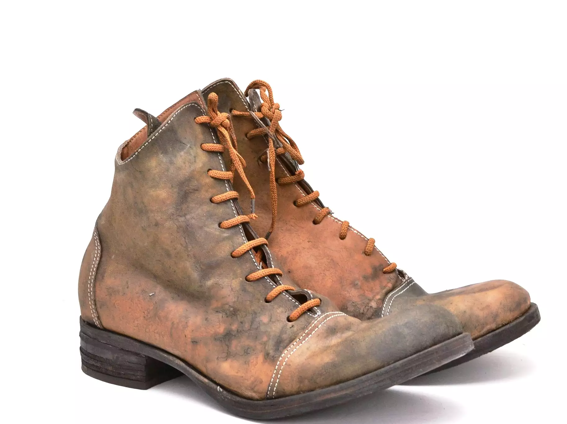 Vintage Style Boot | Deep Brown Leather Stain